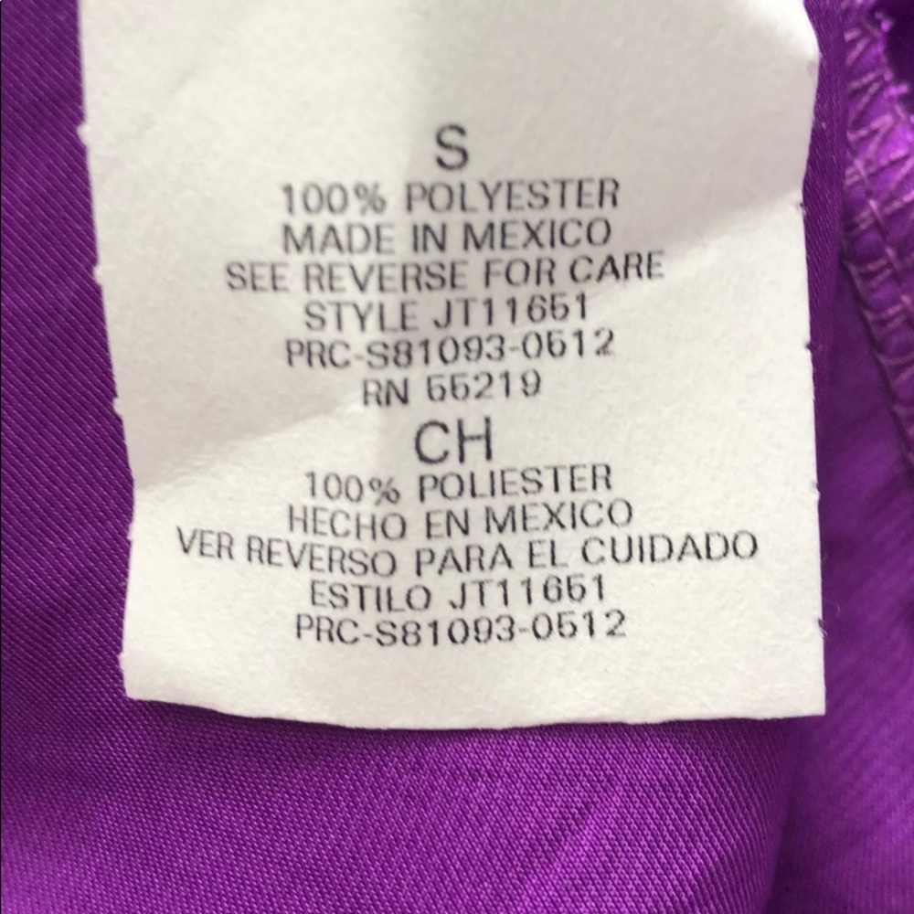 Stranded Purple & Turquoise NWT Racerback Tank - Picture 5 of 5